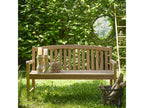 Banc de jardin en bois de teck massif 150 cm