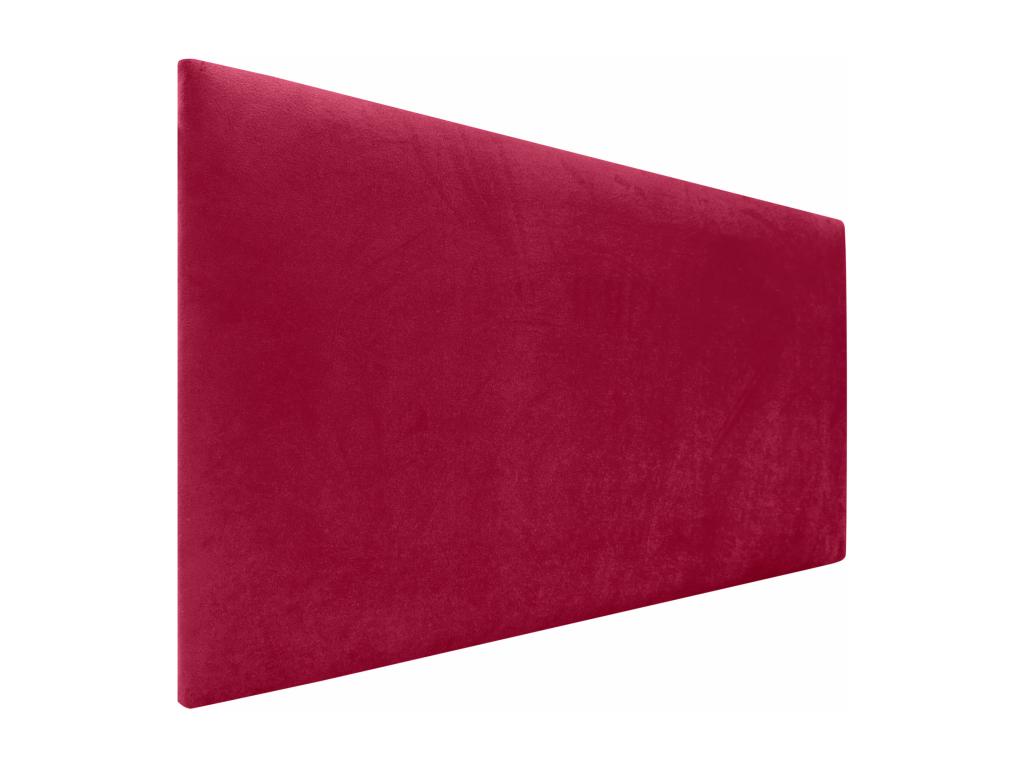 Doucezen Tête de Lit Velours Lisse 110x50 Lits 105 - Rouge
