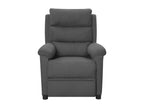 Fauteuil inclinable Gris foncé Tissu