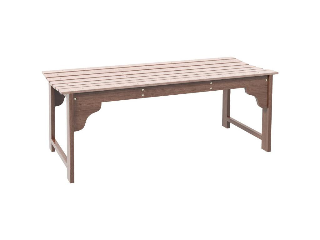 Banc de jardin 2 places Doucezen bois de jarrah