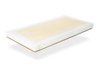 Matelas Latex 67x137 Epaisseur 11 cm Latex et Coco Naturel Dehoussable.Tissu organic