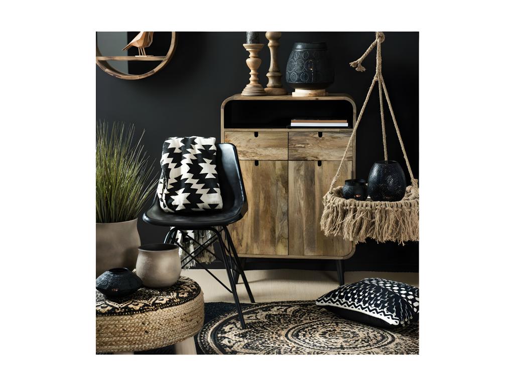 Doucezen de chaises Simili cuir Noir - Doucezen