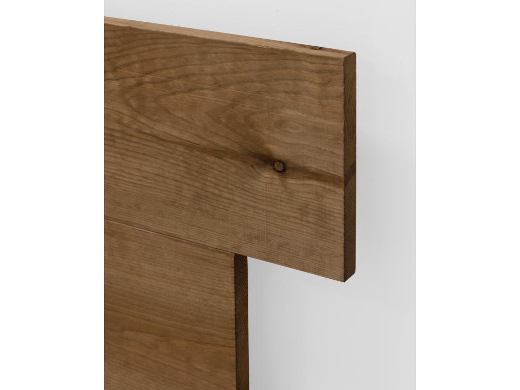 Tête de lit en bois de pin vieilli 180x80cm - Homzora