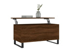 Table basse Chêne marron 90x44.5x45 cm Bois d'ingénierie