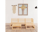 Salon de jardin 5 pcs Bois de pin massif