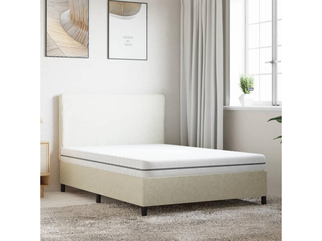 Matelas en mousse moyennement doux 140x190 cm